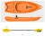 Пластиковый каяк SeaFlo SF-2002-OR, каяк корпусный 1 местный, оранжевый каяк