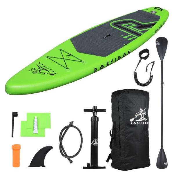 Сап доска Poseidon SP-335-15 двухслойный сапборд для гребли стоя