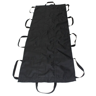 Мягкие черные носилки из ткани, 200 см