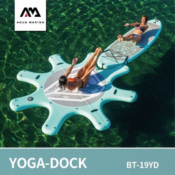 Надувная платформа для йоги Aqua Marina Yoga Dock 9′6″ (артикул: BT-19YD)