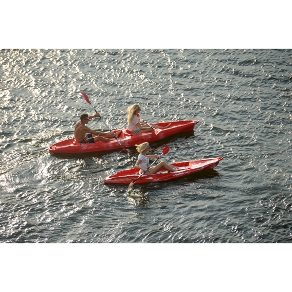 Каяк туристический Riverday Twin Wave-400 красный