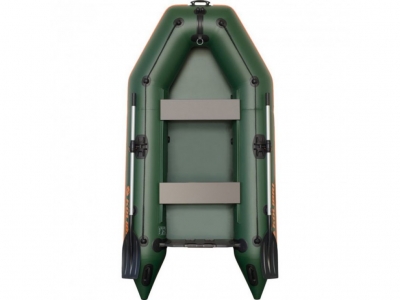 Надувная лодка Колибри КМ-280 зеленая, без настила