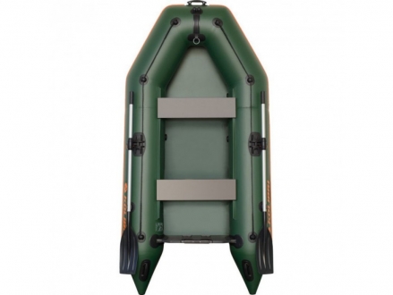 Надувная лодка Колибри КМ-280 зеленая, без настила