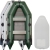 Надувная моторная килевая лодка Колибри КМ-300 двухместная, Airdeck