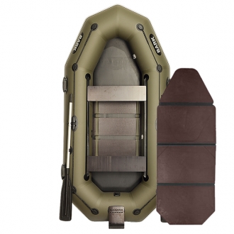 Лодка Bark B-280NPD со слань-книжкой, передвижными сиденьями и навесным транцем