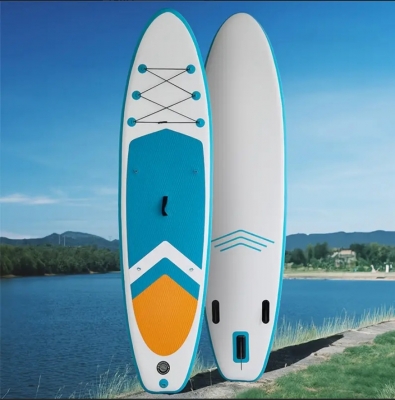 САП доска синяя стрелка для сёрфинга, сапборд для гребли стоя