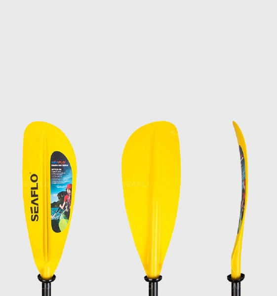 Пластиковый каяк SeaFlo SF-2002-RD, каяк корпусный 1 местный, красный каяк