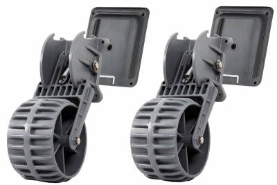 Транцевые колеса Колибри, темно-серые