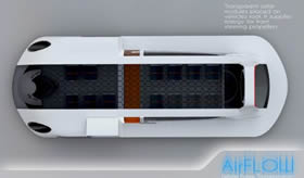 Лодка Airflow на солнечных батареях и воздушной подушке